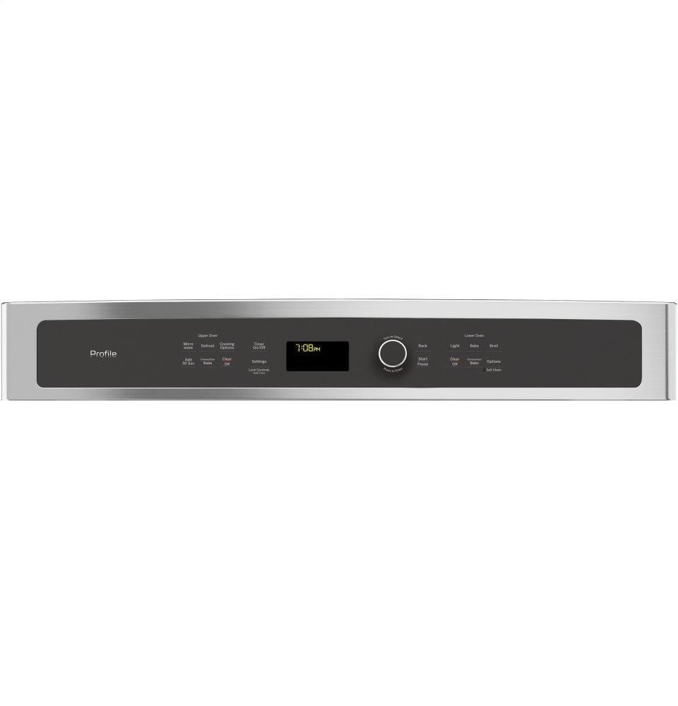 Ge Appliances PK7800SKSS Ge Profile™ 27" Built-In Combination Convection Microwave/Convection Wall Oven