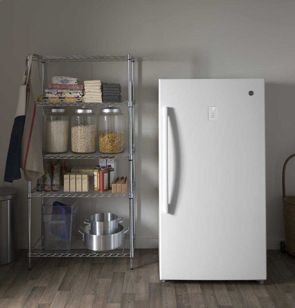 Ge Appliances FUF17DLRWW Ge® 17.3 Cu. Ft. Frost-Free Upright Freezer