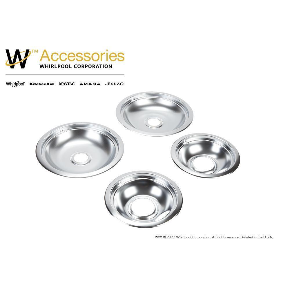 Amana W10278125 Round Electric Range Burner Drip Bowls