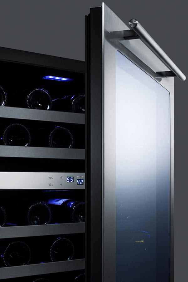 Summit CL24WC2CSS 24" Wide Built-In Wine Cellar