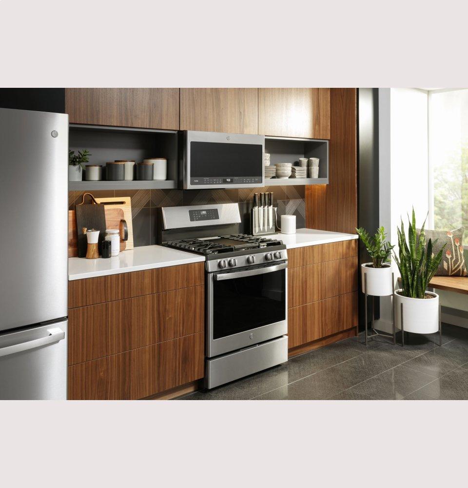 Ge Appliances PGB935YPFS Ge Profile™ Smart 30" Free-Standing Self Clean Gas Fingerprint Resistant Range With No Preheat Air Fry