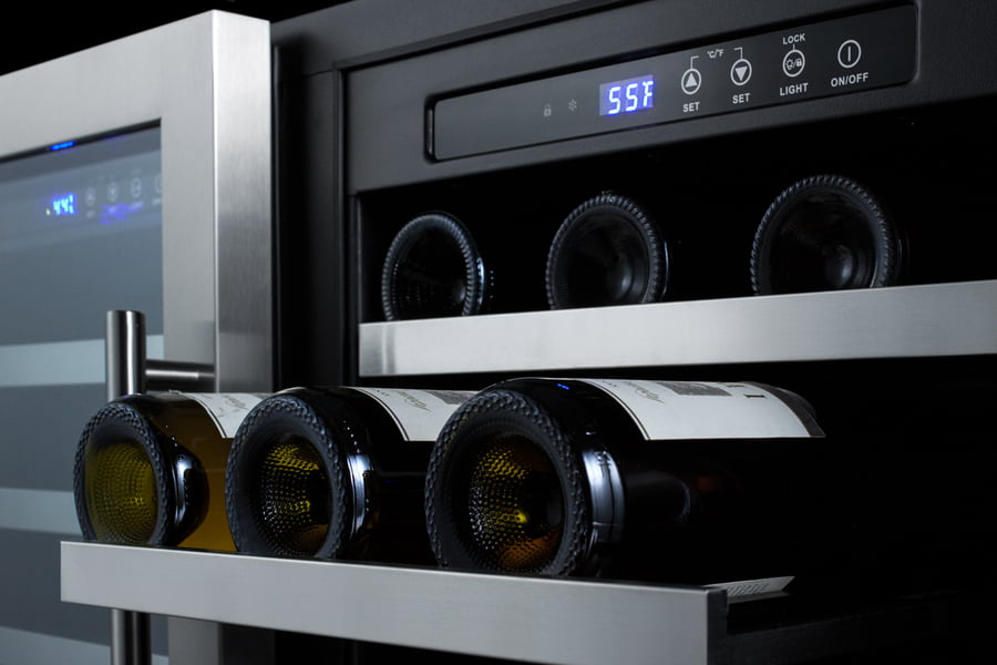 Summit SWC3668 36" Wide Built-In Wine Cellar