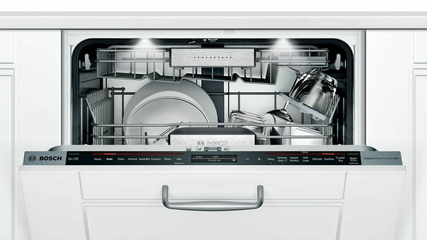 Bosch SHV88PZ63N Benchmark® Dishwasher 24'' Xxl Shv88Pz63N