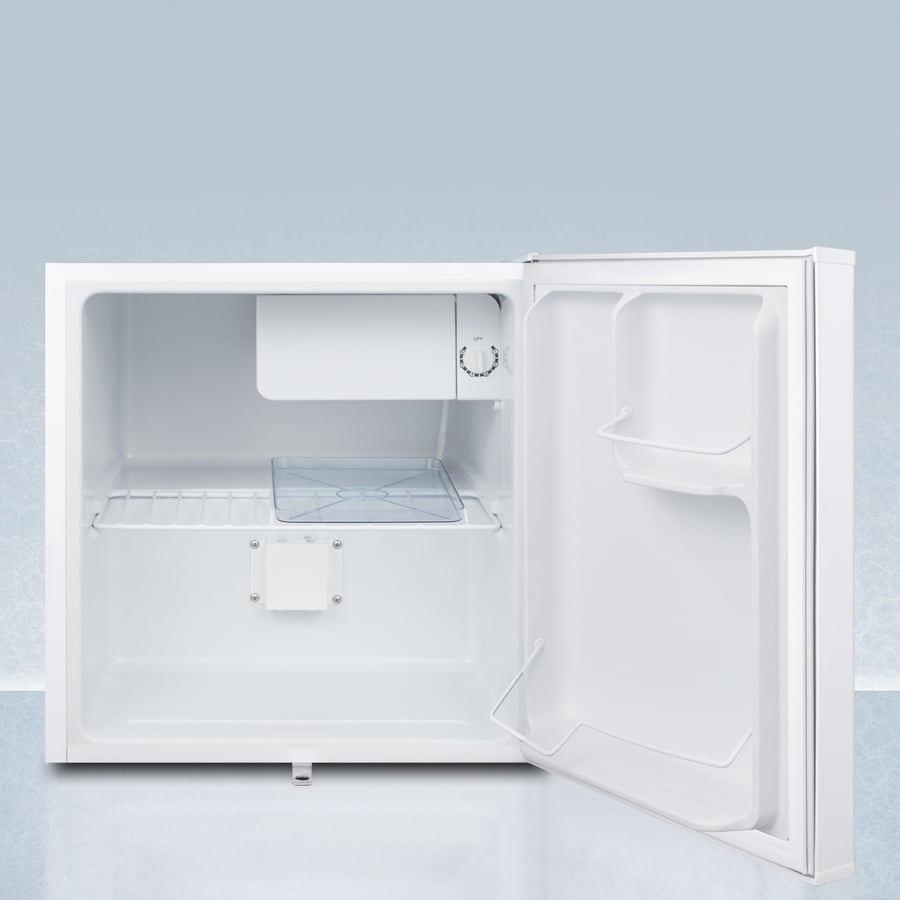 Summit S19LWHPLUS2 Compact Refrigerator-Freezer With Nist Calibrated Thermometer, Hospital Grade Cord, And Front-Mounted Lock For General Purpose Use; Replaces S19Lwhplus