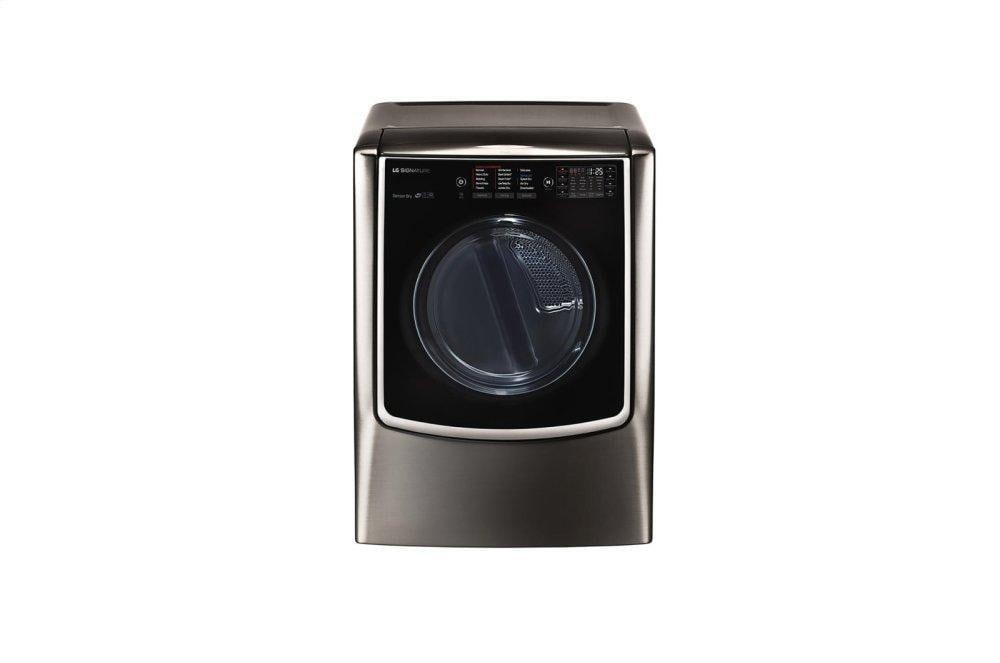 Lg DLGX9501K Lg Signature 9.0 Cu. Ft. Large Smart Wi-Fi Enabled Gas Dryer W/ Turbosteam™