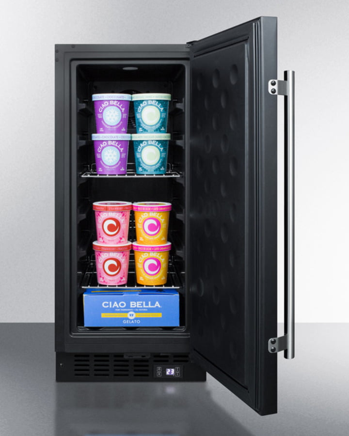 Summit SCFF1533B 15" Built-In All-Freezer