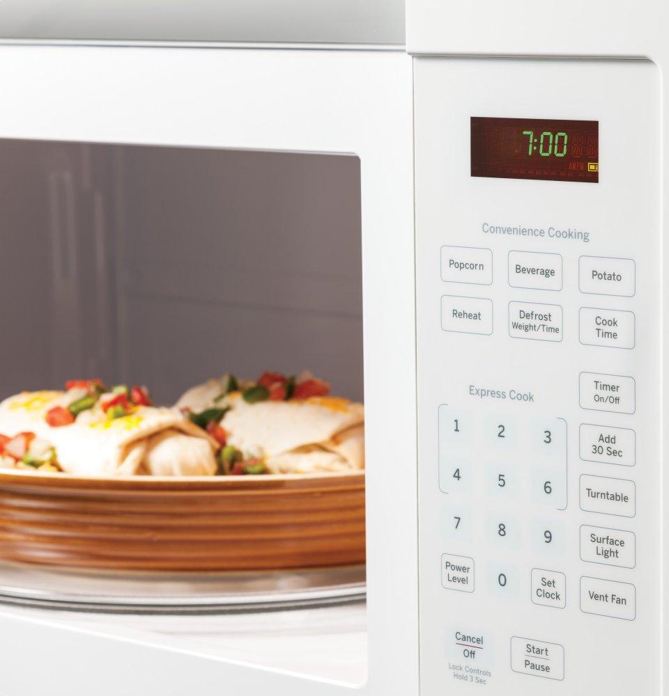 Ge Appliances JVM3160DFWW Ge® 1.6 Cu. Ft. Over-The-Range Microwave Oven