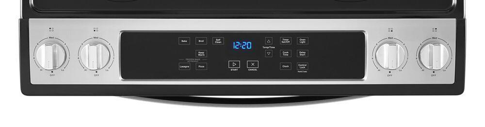 Whirlpool WEC310S0LS 4.8 Cu. Ft. Whirlpool® Electric Range With Frozen Bake™ Technology