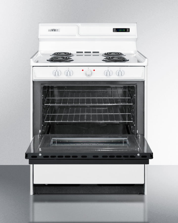 Summit WEM230DK 30" Wide Electric Coil Top Range
