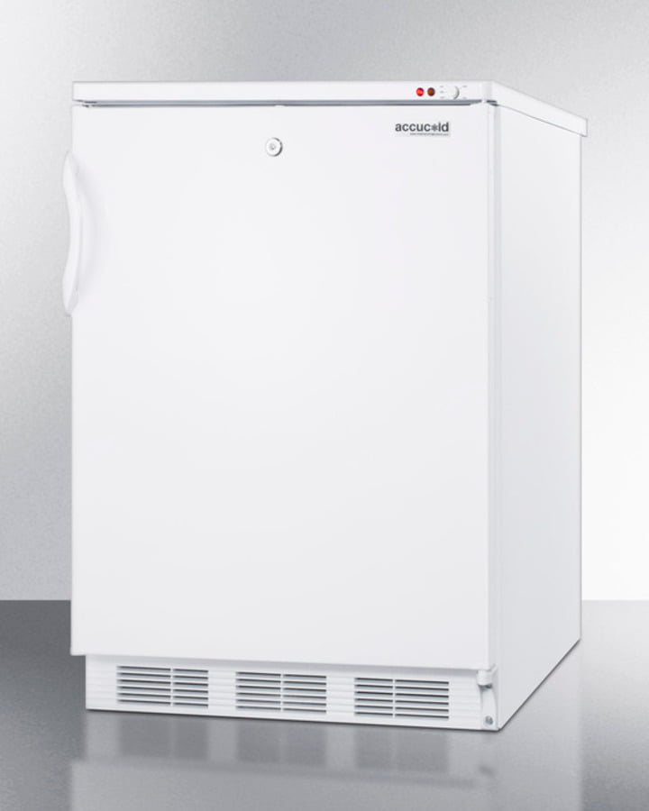 Summit VT65MLBI Built-In Undercounter Medical All-Freezer Capable Of -25 C Operation, With Front Lock