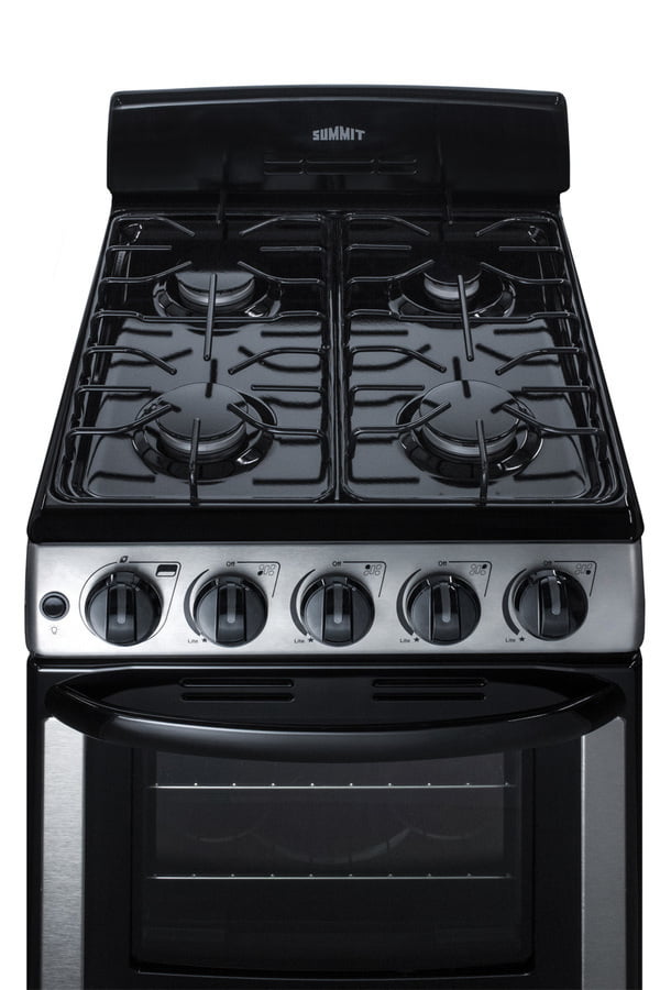 Summit PRO201SS 20" Wide Gas Range