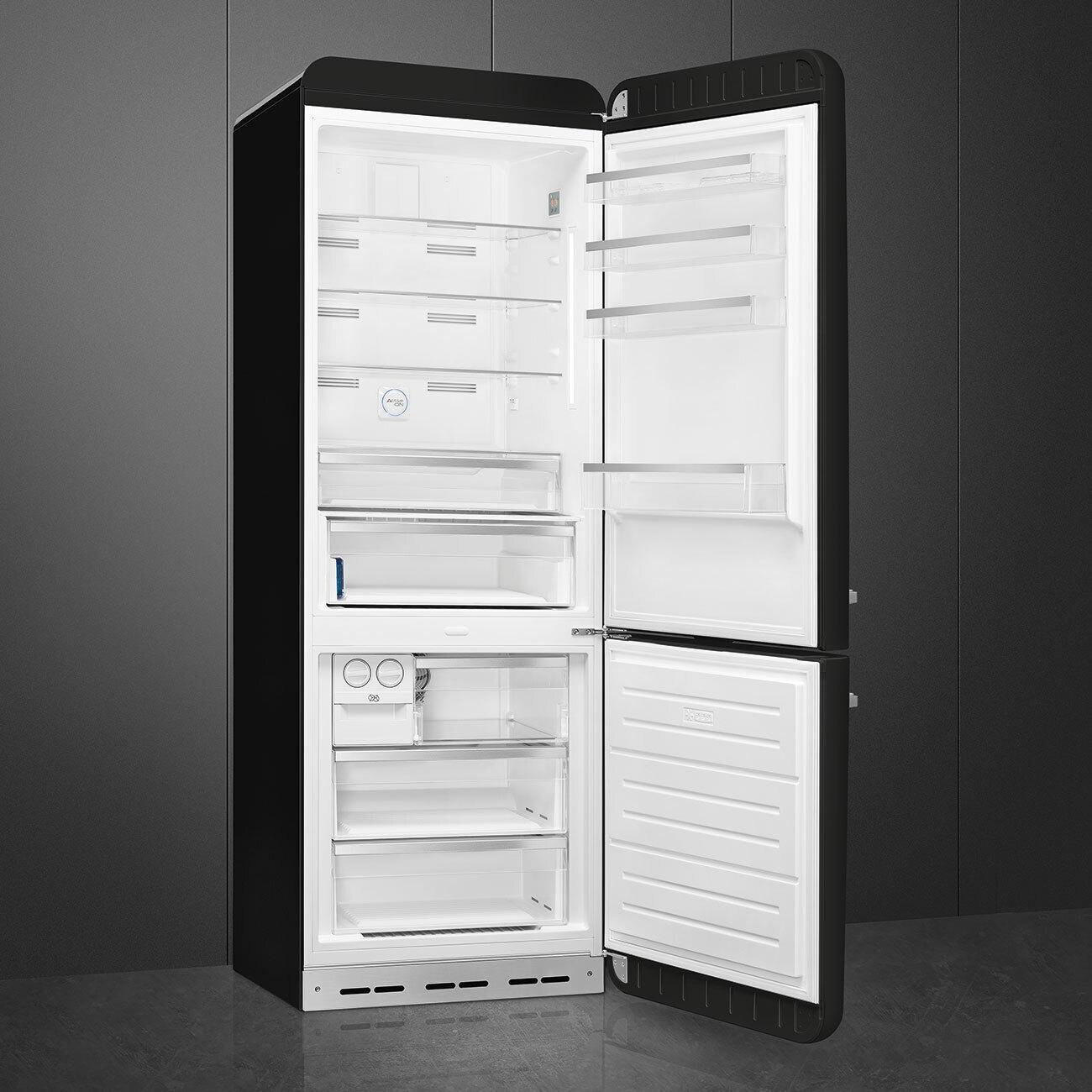 Smeg FAB38URBL Refrigerator Black Fab38Urbl