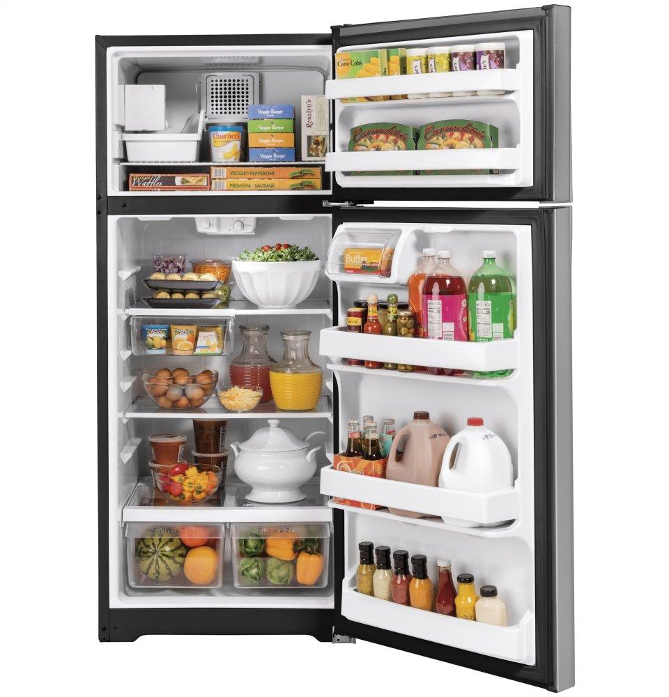 Ge Appliances GIE18GSNRSS Ge® Energy Star® 17.5 Cu. Ft. Top-Freezer Refrigerator