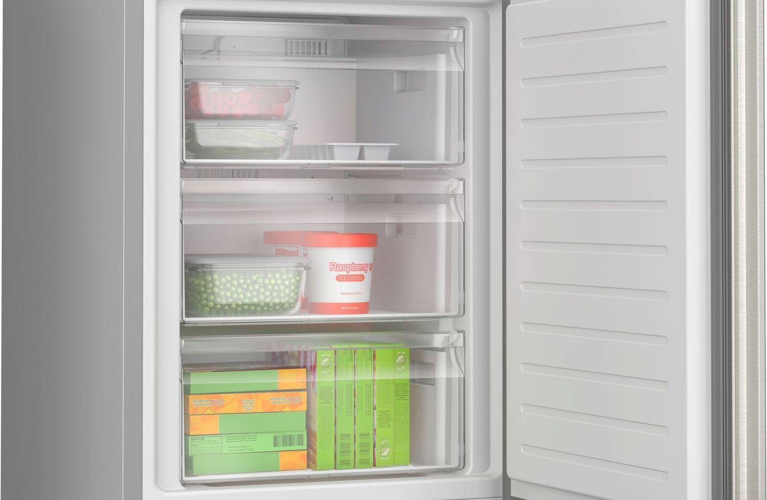 Bosch B24CB50ESS 500 Series Freestanding Bottom Freezer Refrigerator 24