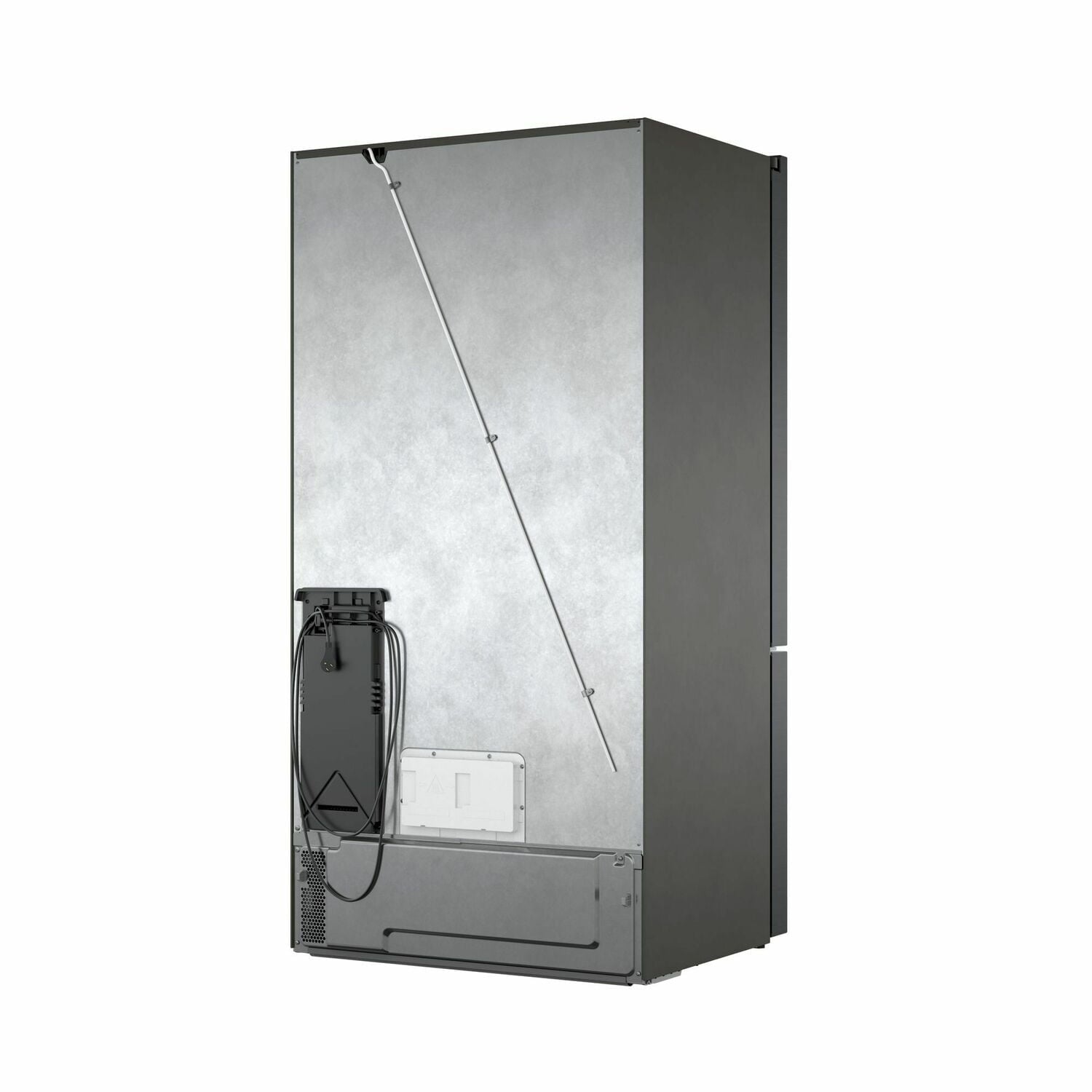 Bosch B36CT80SNB 800 Series French Door Bottom Mount Refrigerator 36'' Black Stainless Steel B36Ct80Snb