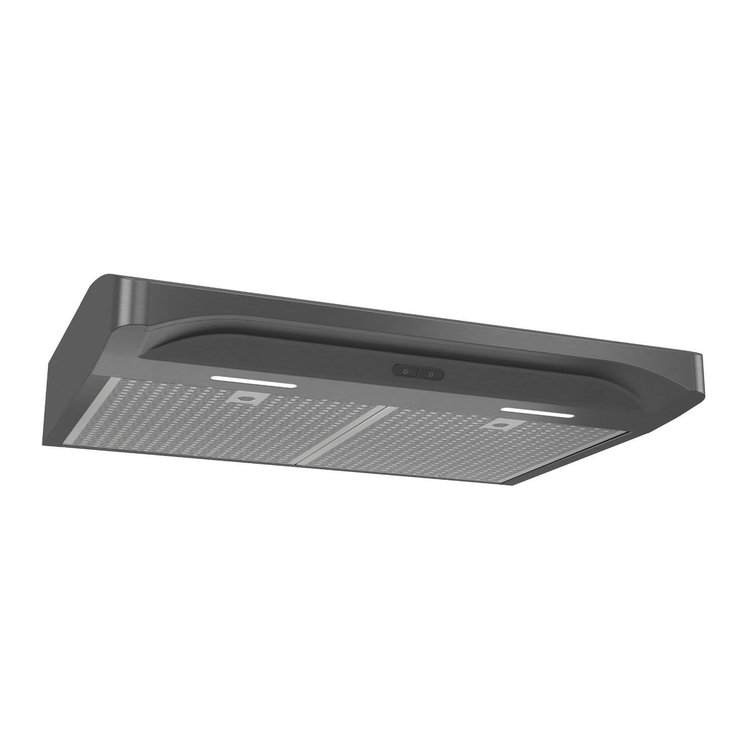 Broan ALT236BLS Broan® Elite 36-Inch Convertible Under-Cabinet Range Hood, Black Stainless Steel