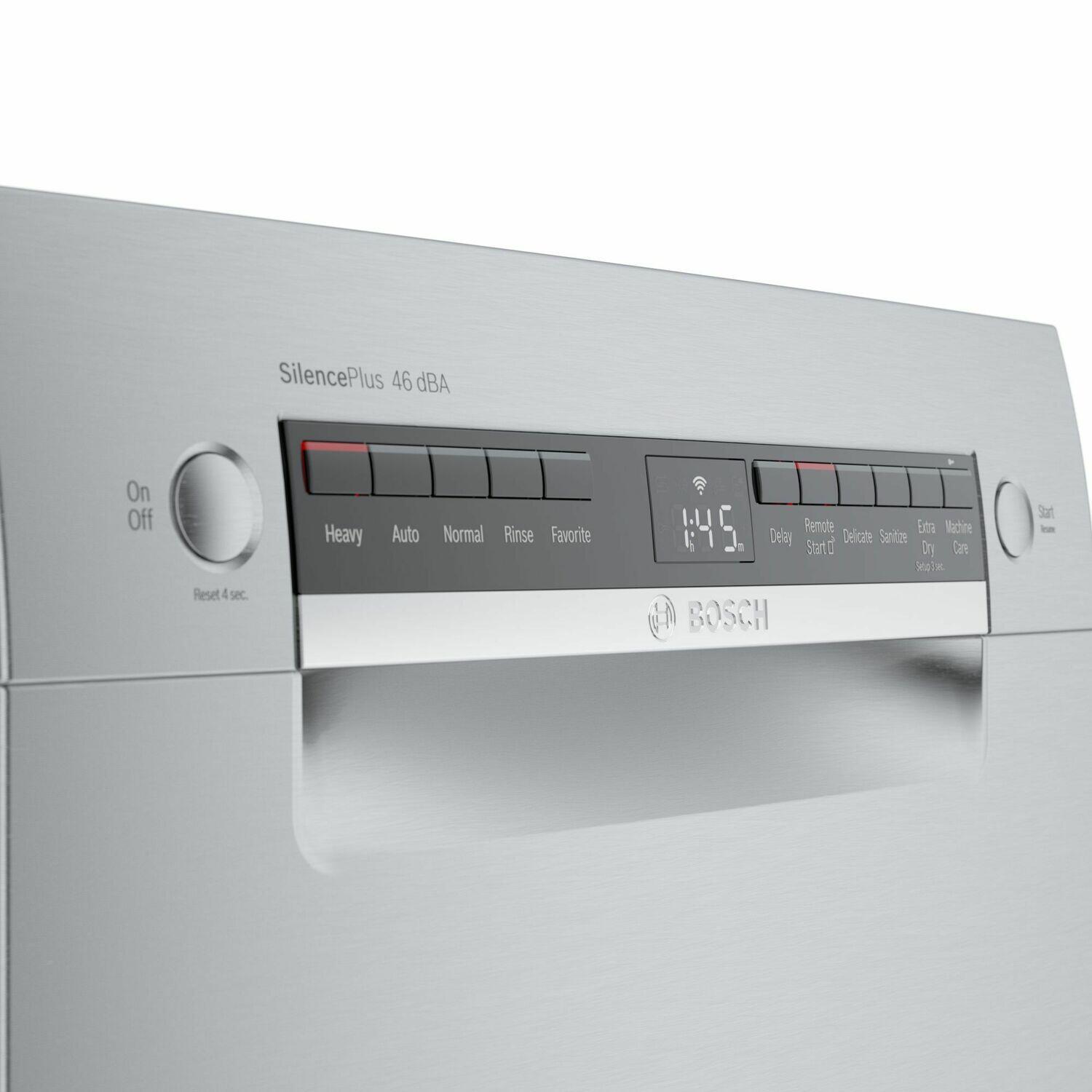 Bosch SPE53B55UC 300 Series Dishwasher 17 3/4'' Stainless Steel Spe53B55Uc