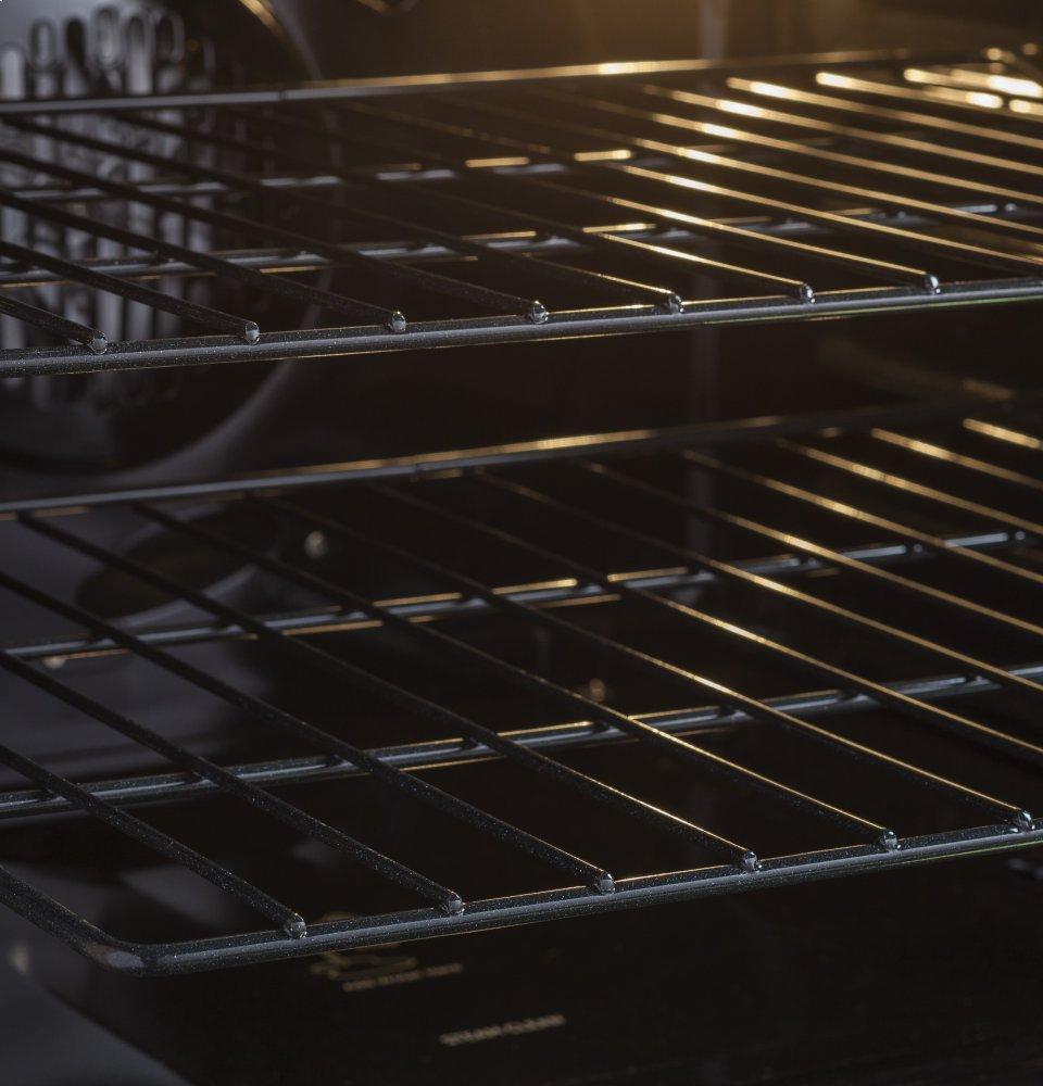 Ge Appliances P2B940SEJSS Ge Profile™ 30" Smart Dual-Fuel Free-Standing Convection Range With Warming Drawer