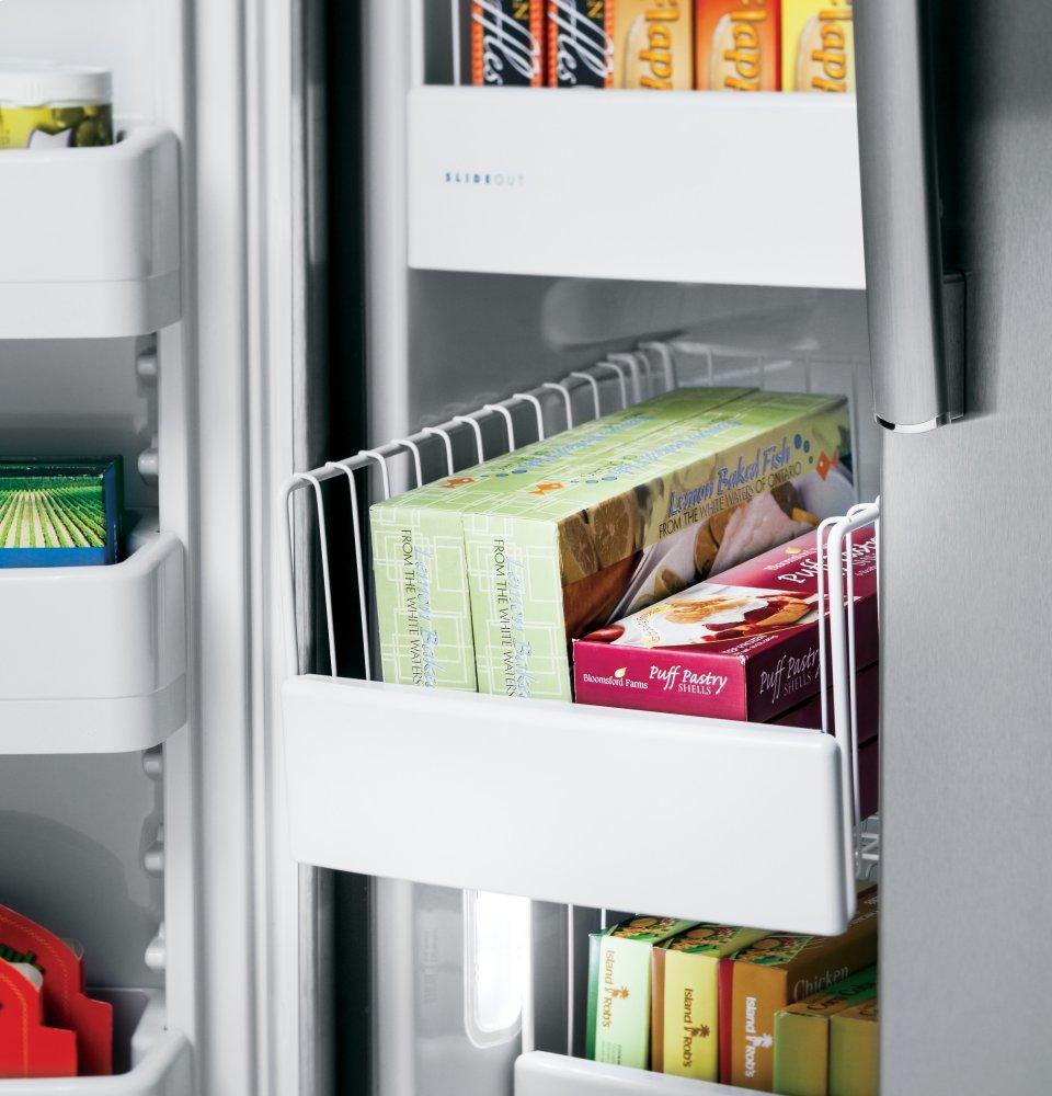 Ge Appliances PSE25KSHSS Ge Profile™ Series Energy Star® 25.3 Cu. Ft. Side-By-Side Refrigerator