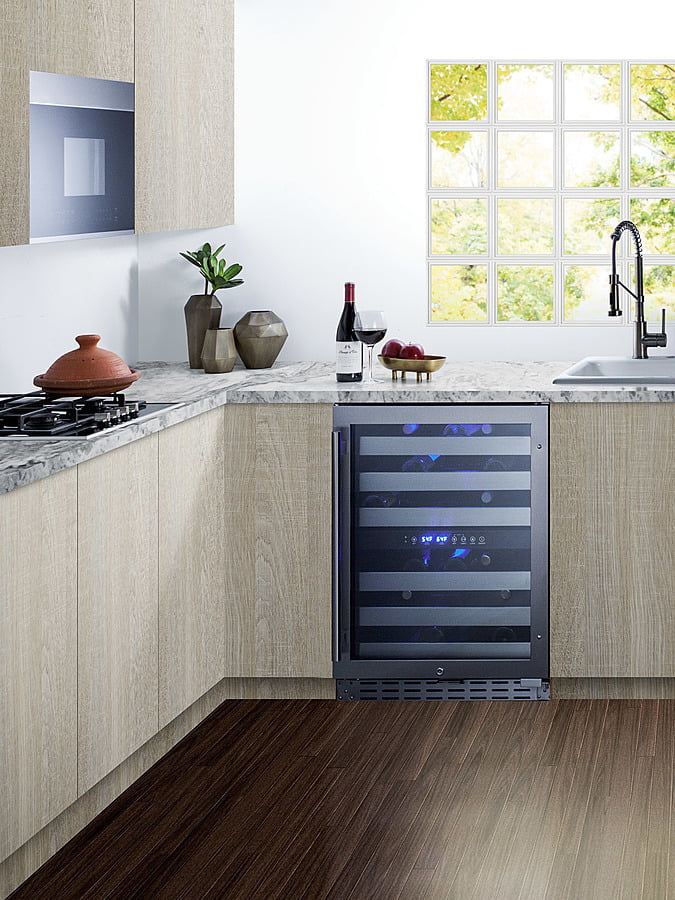 Summit ALWC532CSS 24" Wide Built-In Wine Cellar, Ada Compliant