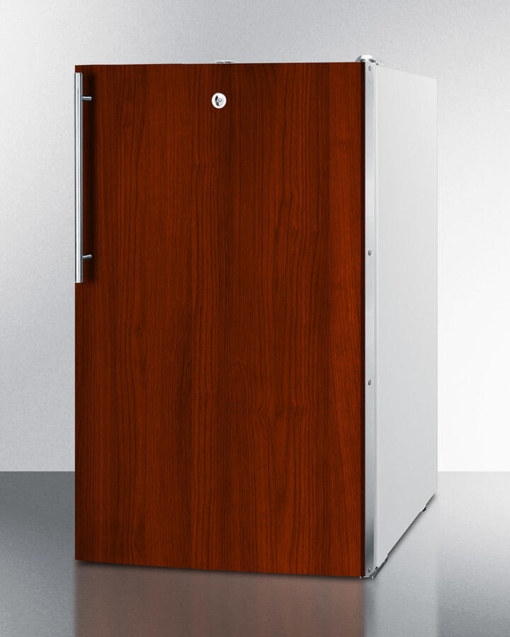Summit FS407LBIIFADA Ada Compliant 20" Wide Built-In Undercounter All-Freezer For General Purpose Use, -20 C Capable With A Lock And Integrated Door Frame For Full Overlay Panels