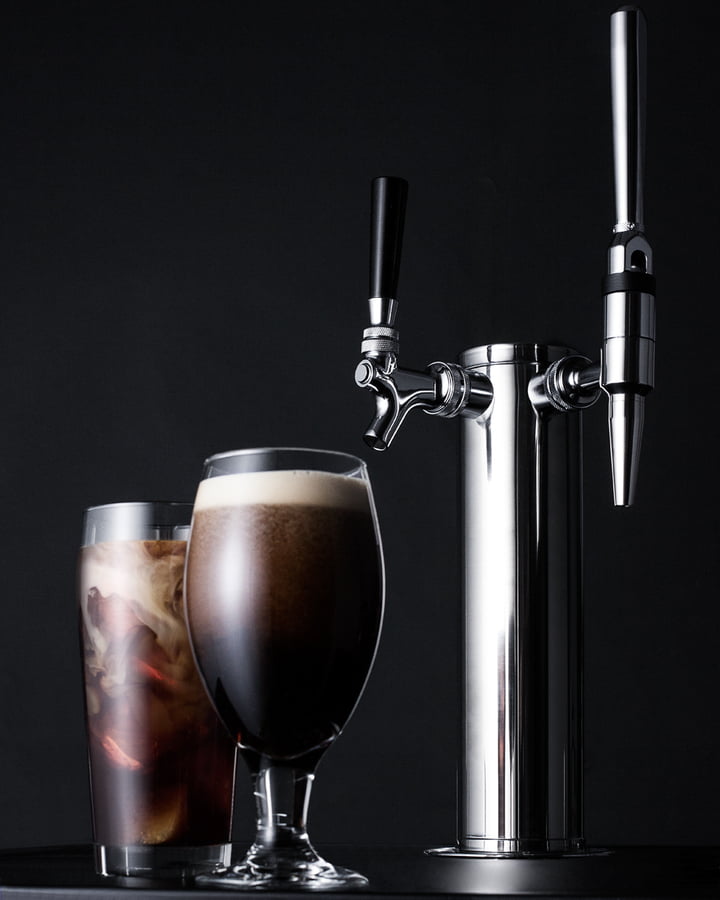 Summit SBC695OSCMTWIN 24" Wide Built-In Outdoor Coffee Kegerator