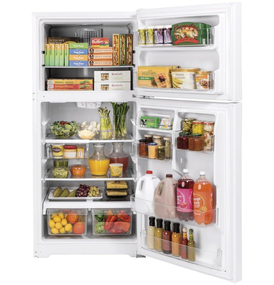 Ge Appliances GTE19JTNRWW Ge® Energy Star® 19.2 Cu. Ft. Top-Freezer Refrigerator