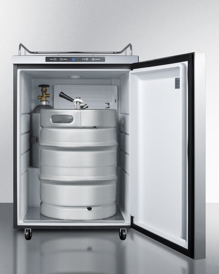 Summit SBC635MOSNKHH 24" Wide Outdoor Kegerator