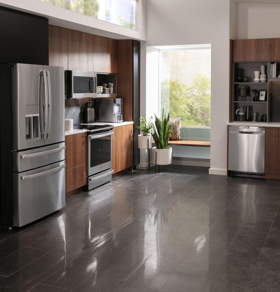 Ge Appliances PDP715SYNFS Ge Profile™ Fingerprint Resistant Top Control With Stainless Steel Interior Dishwasher With Sanitize Cycle & Dry Boost With Fan Assist