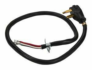 Amana 8171394RC 4-Wire Range Power Cord - Black