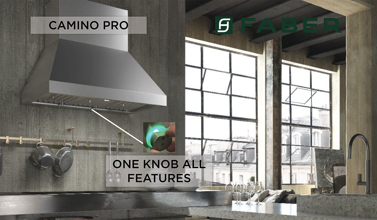 Faber CAPR36SS1200 36" Pro Canopy Wall Hood
