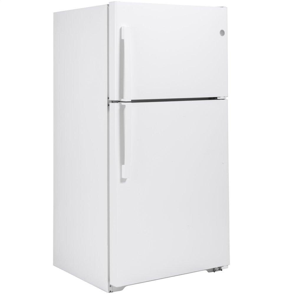 Ge Appliances GTE22JTNRWW Ge® Energy Star® 21.9 Cu. Ft. Top-Freezer Refrigerator