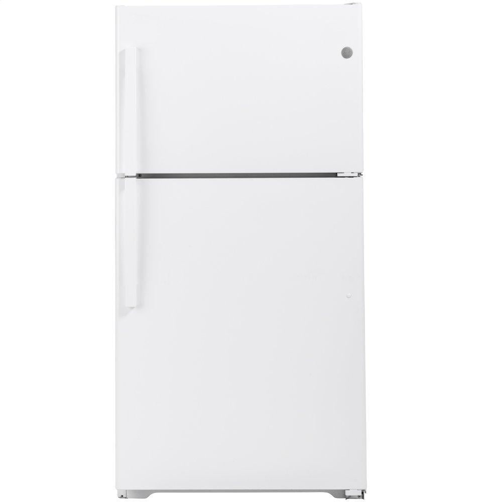 Ge Appliances GTE22JTNRWW Ge® Energy Star® 21.9 Cu. Ft. Top-Freezer Refrigerator