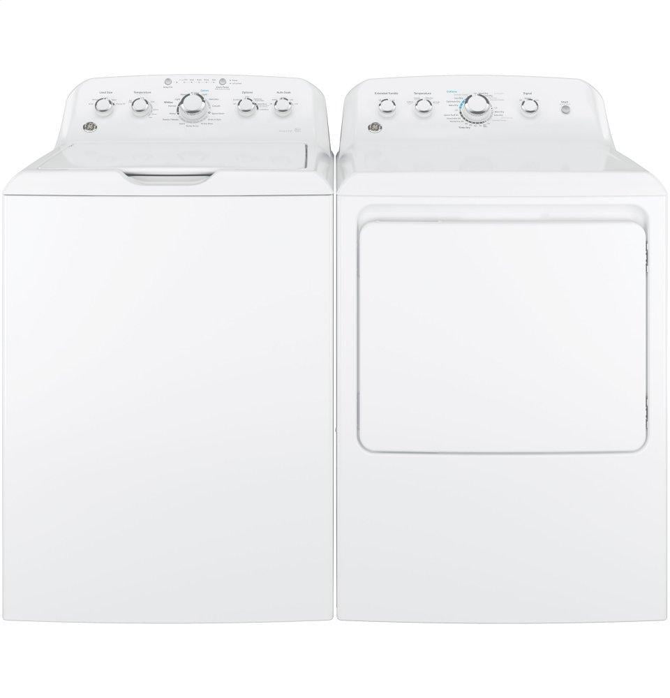 Ge Appliances GTX42GASJWW Ge® 6.2 Cu. Ft. Capacity Aluminized Alloy Drum Gas Dryer