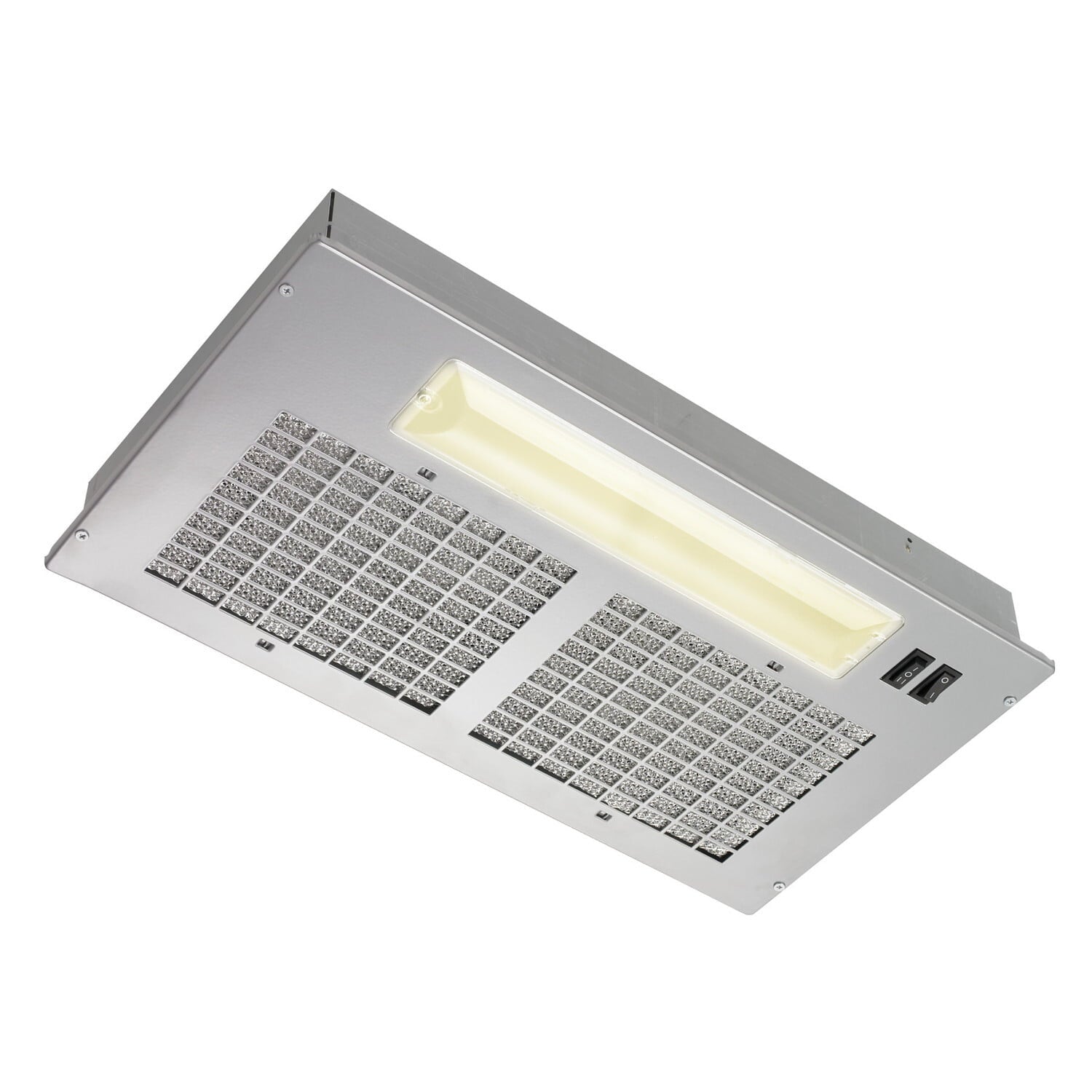 Broan PM250 Broan® 20-1/2-Inch Custom Range Hood Power Pack, Silver Finish, 250 Cfm