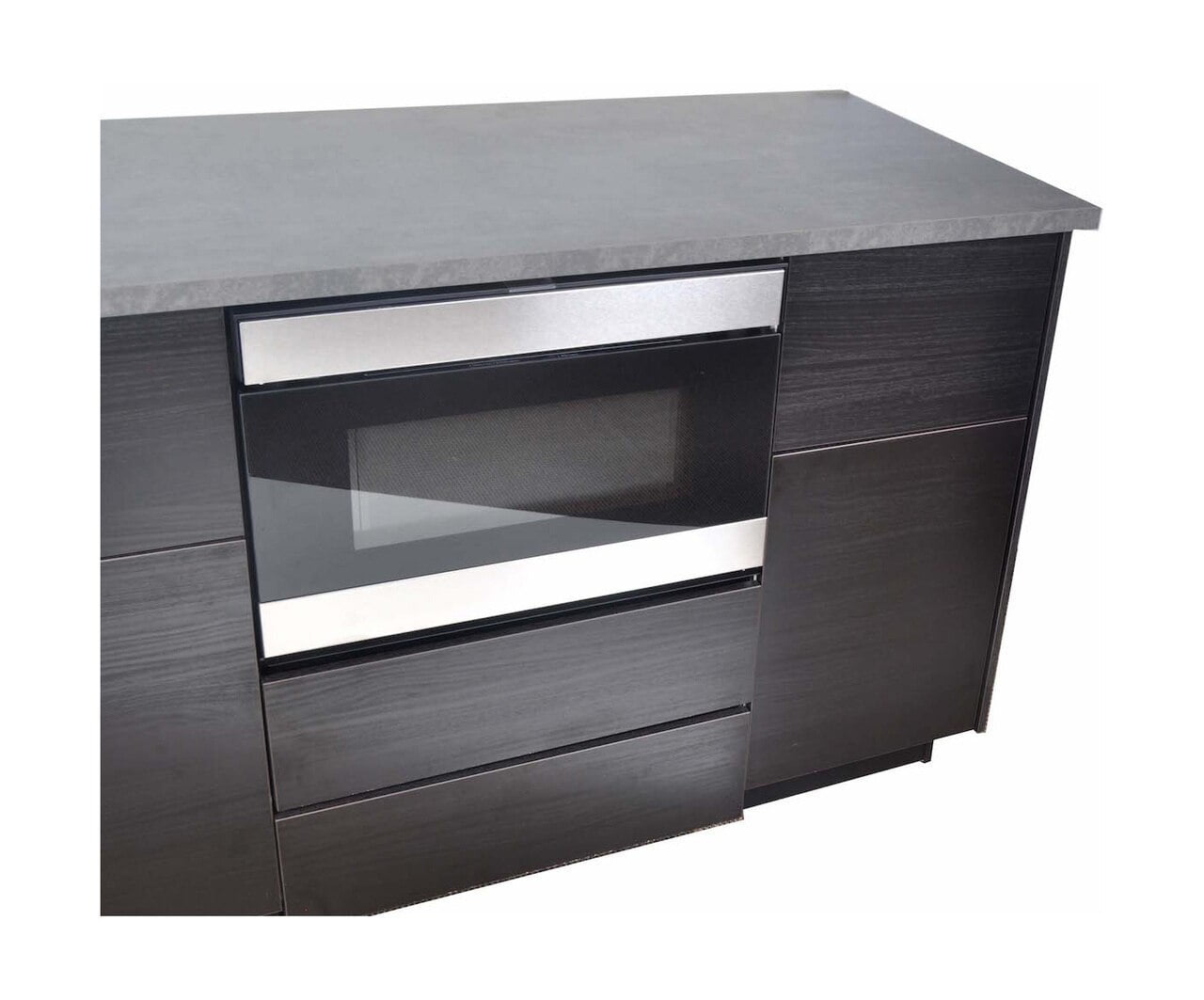 Sharp SKMD24U0ES 24 In. Under The Counter Microwave Drawer Oven Pedestal