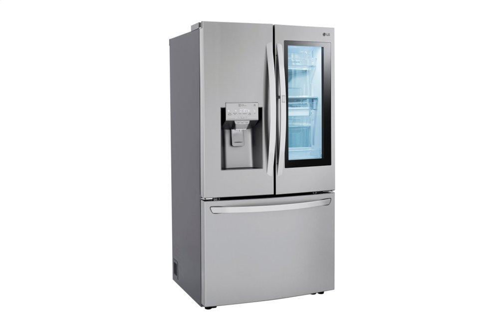Lg LRFVS3006S 30 Cu. Ft. Smart Wi-Fi Enabled Instaview™ Door-In-Door® Refrigerator With Craft Ice™ Maker