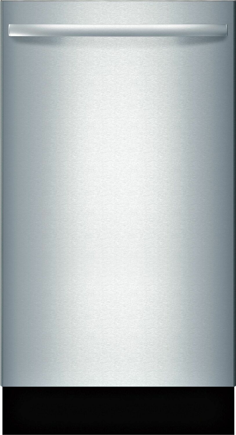 Bosch SPX68U55UC Ada 18" 800 Series Bar Hndl, 6/5 Cycles, 3Rd Rck, 44 Dba, Rckmatic,10 Pl Stgs, Infolight - Ss