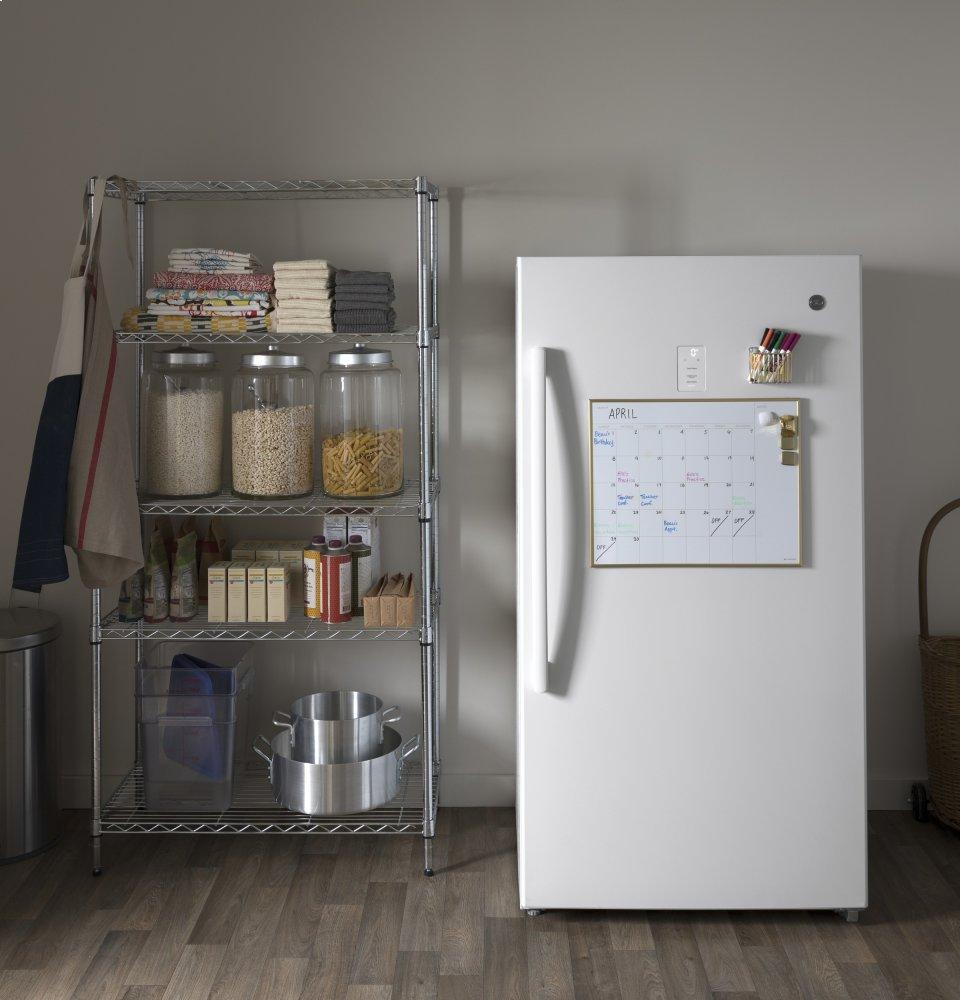 Ge Appliances FUF17DLRWW Ge® 17.3 Cu. Ft. Frost-Free Upright Freezer
