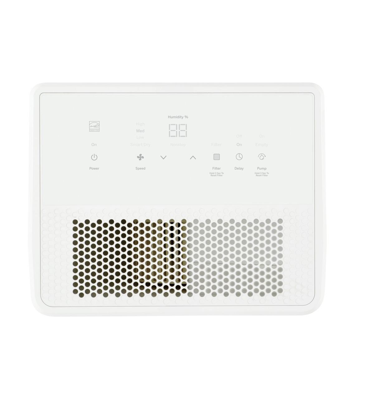 Haier QPHR50LZ Haier 50 Pint Energy Star® Portable Dehumidifier With Built-In Pump And Smart Dry For Wet Spaces
