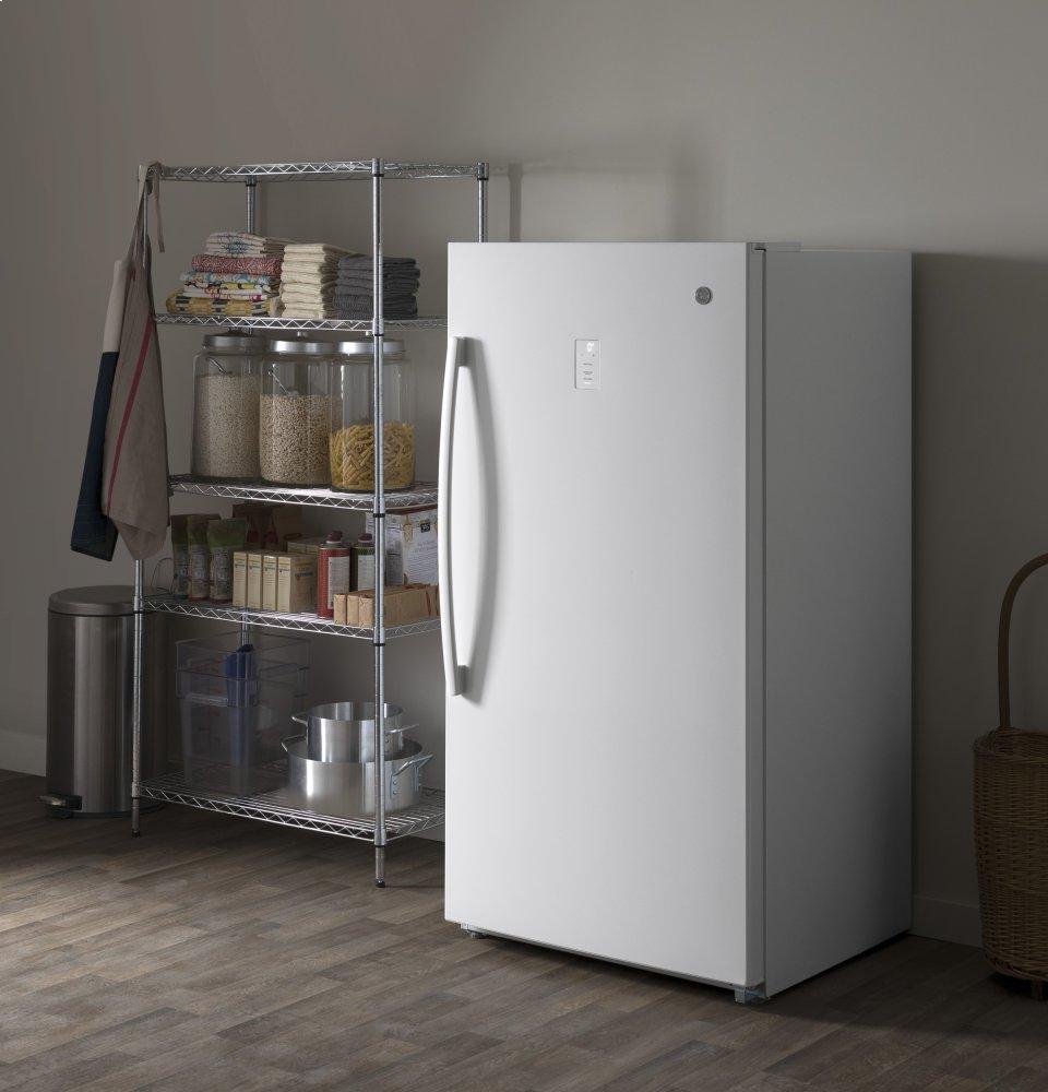 Ge Appliances FUF17SMRWW Ge® 17.3 Cu. Ft. Frost-Free Upright Freezer