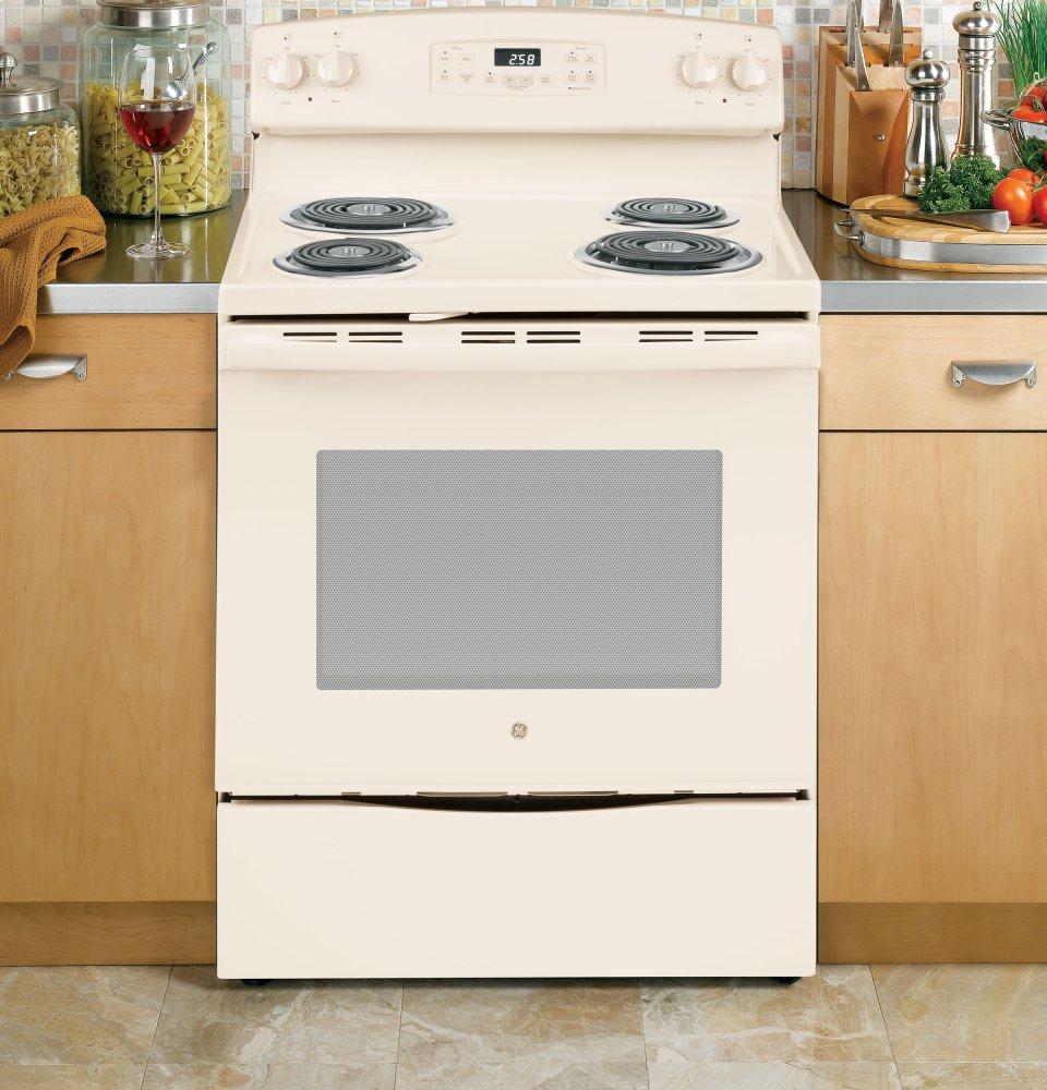 Ge Appliances JB258DMCC Ge® 30" Free-Standing Self-Clean Electric Range