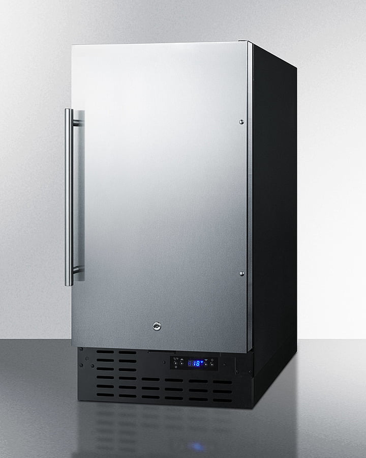 Summit BIM18SS 18" 8 Lb. Drain-Free Icemaker