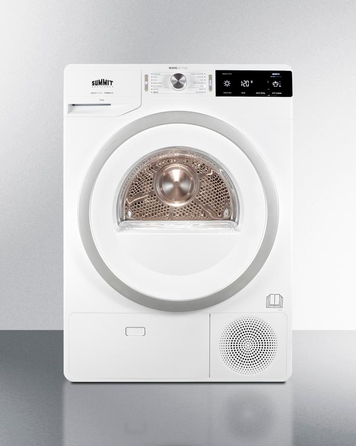 Summit SLD242W 24" Wide 208-240V Heat Pump Dryer