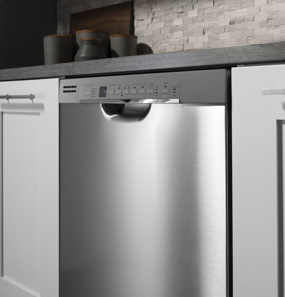 Ge Appliances GDF630PSMSS Ge® Front Control With Plastic Interior Dishwasher With Sanitize Cycle & Dry Boost