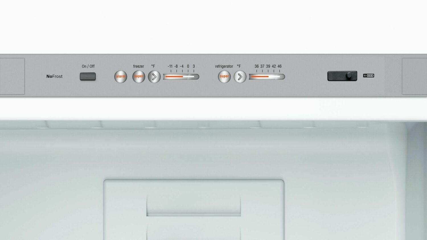 Bosch B10CB80NVW 800 Series, Free-Standing Fridge-Freezer-White Glass Door