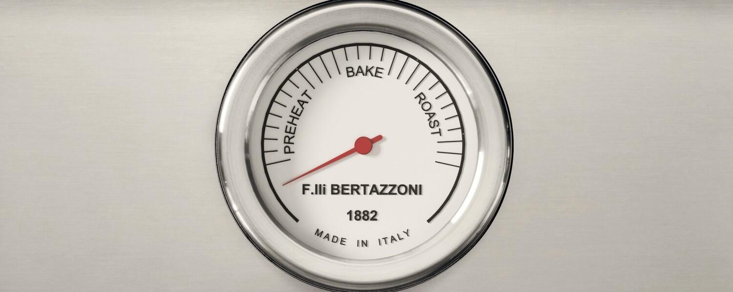Bertazzoni PRO365DFMXV 36 Inch Dual Fuel Range, 6 Burners, Electric Oven Stainless Steel