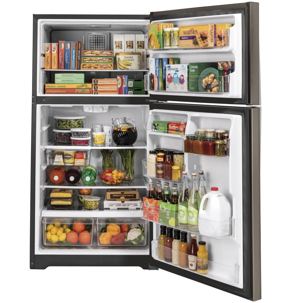 Ge Appliances GTE22JMNRES Ge® Energy Star® 21.9 Cu. Ft. Top-Freezer Refrigerator
