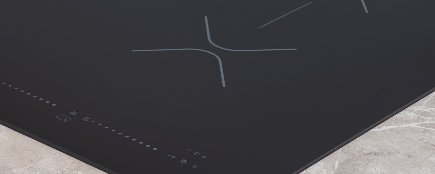 Bertazzoni P365IAE 36 5 Induction Zones Cooktop Nero