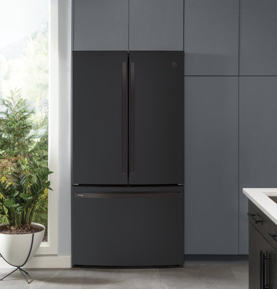 Ge Appliances PWE23KELDS Ge Profile™ Series Energy Star® 23.1 Cu. Ft. Counter-Depth French-Door Refrigerator